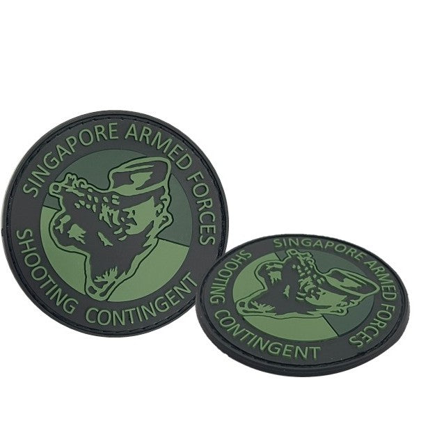 1128894 SSCTactical Green PVC Velcro Badge