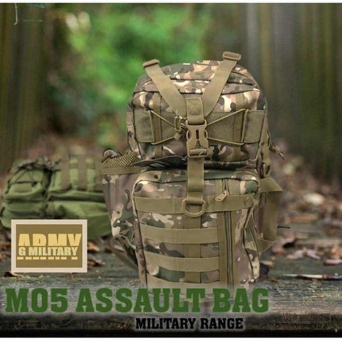 M05 Military Assault Bag, Multi Cam