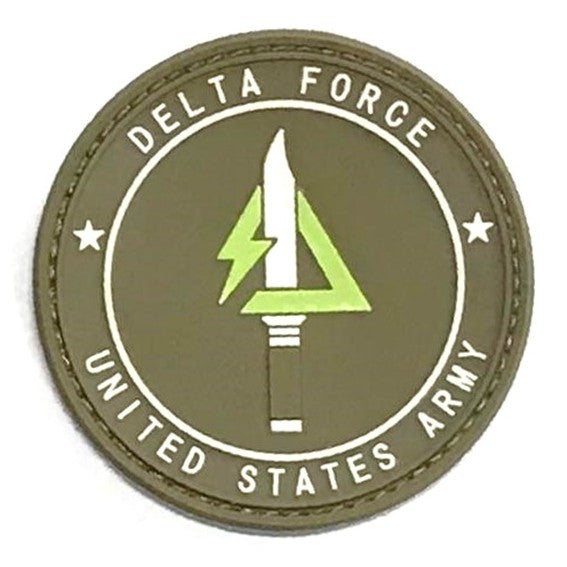 DELTA FORCE.United States Army Patch, Olive Green