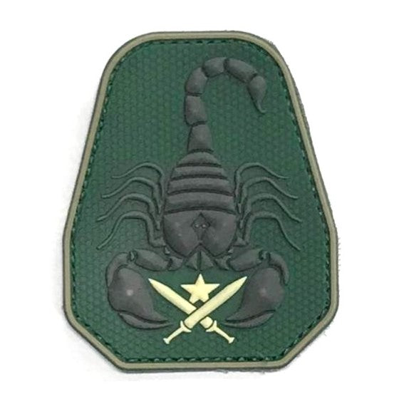 Scorpion King Patch, Green
