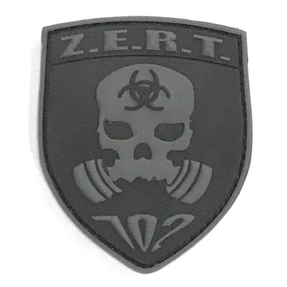 Skull - Z.E.R.T Hazard Patch, Gray