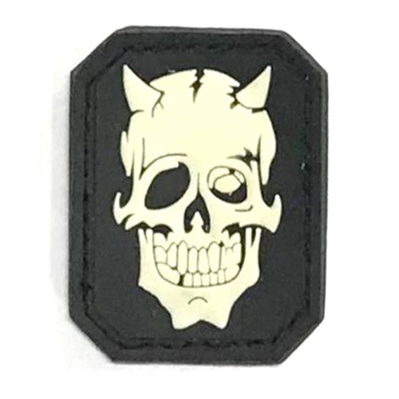 Devil Skull HD Patch, Black — G MILITARY
