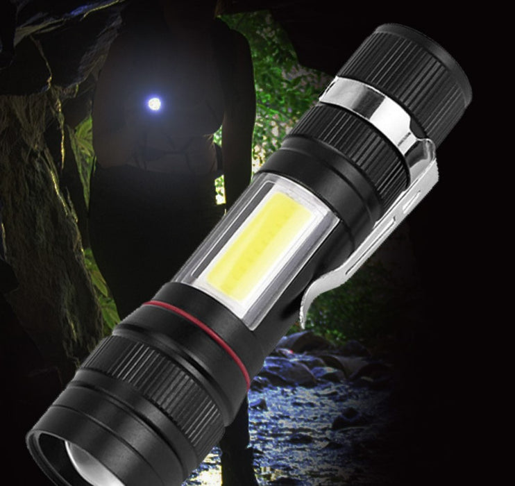 520 T6 COB Waterproof Flashlight