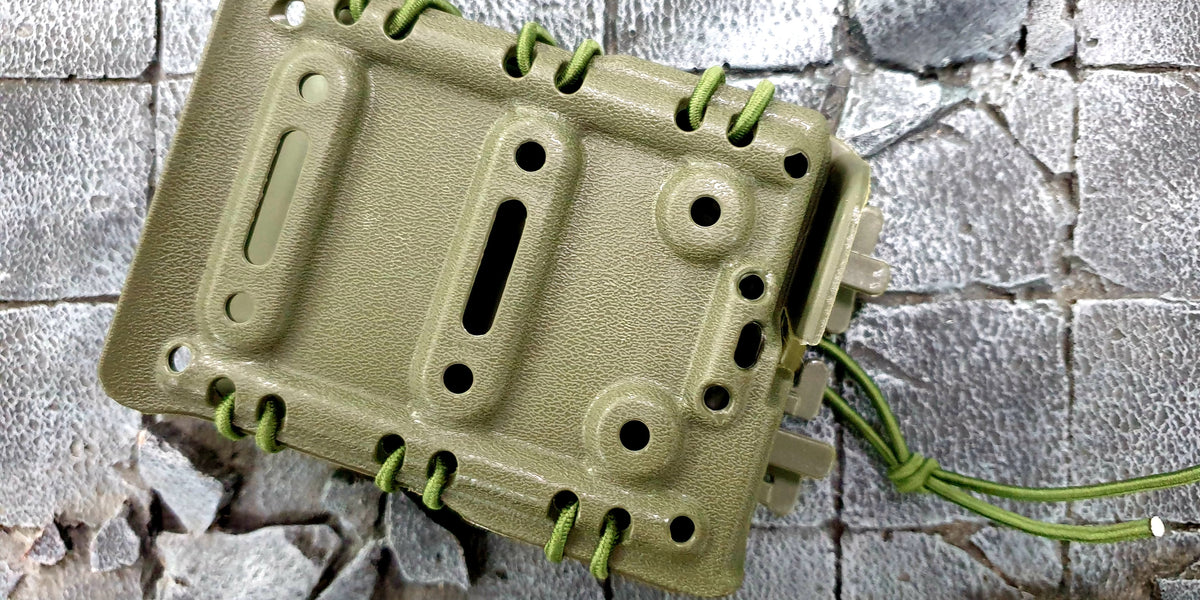 Hard Shell Magazine Pouch GREEN for 7.62mm — G MILITARY