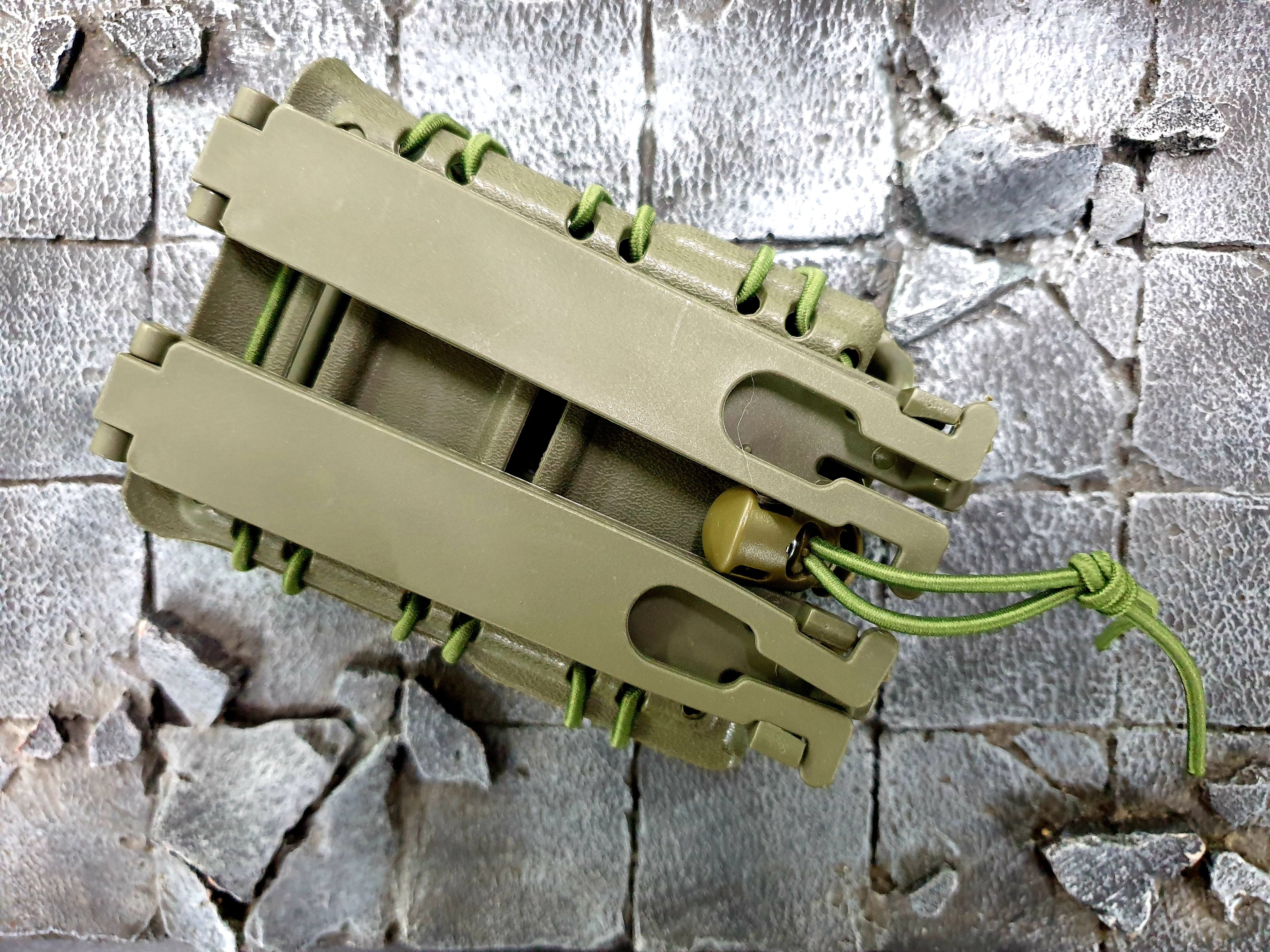 Hard Shell Magazine Pouch GREEN for 7.62mm — G MILITARY