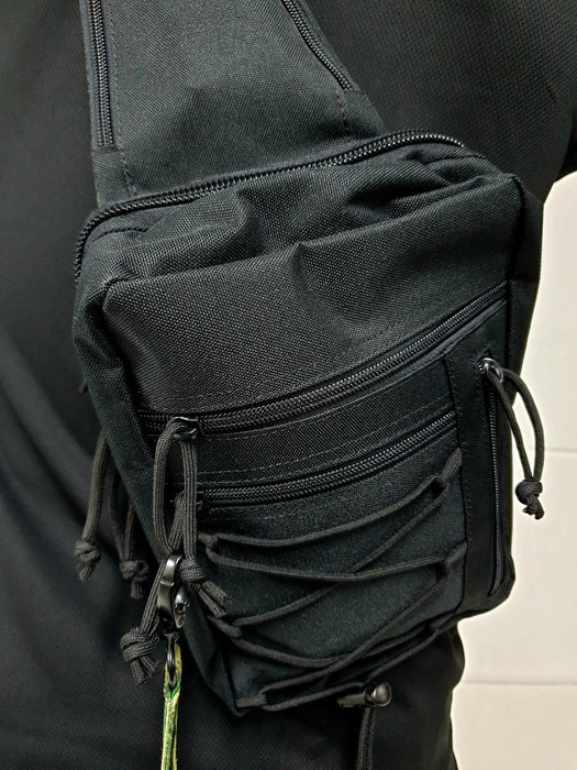 Tactical Slinger Bag Black