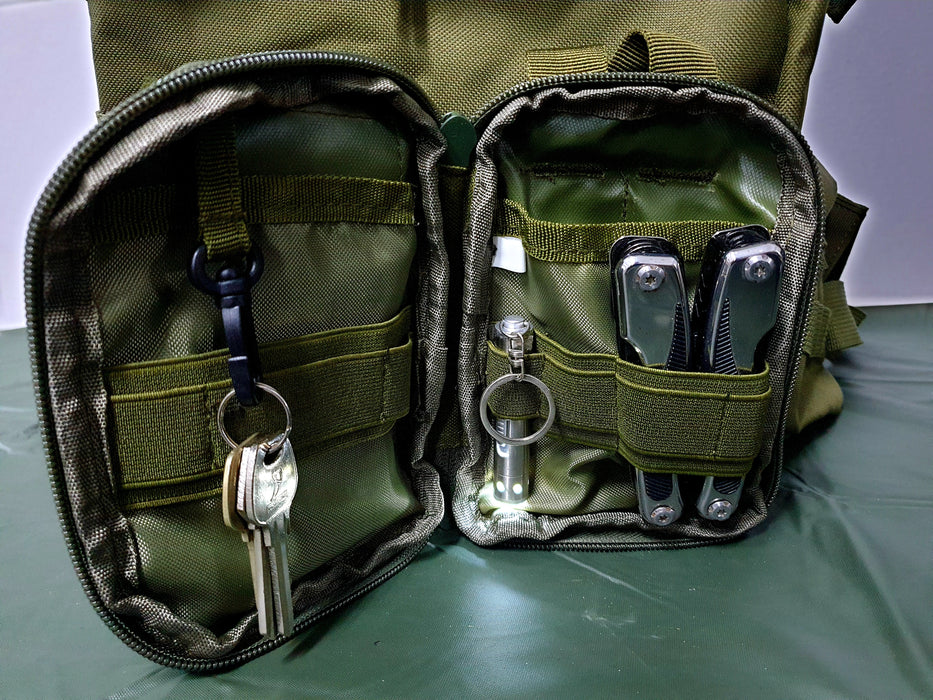 Military Mesh Pouch Olive Green