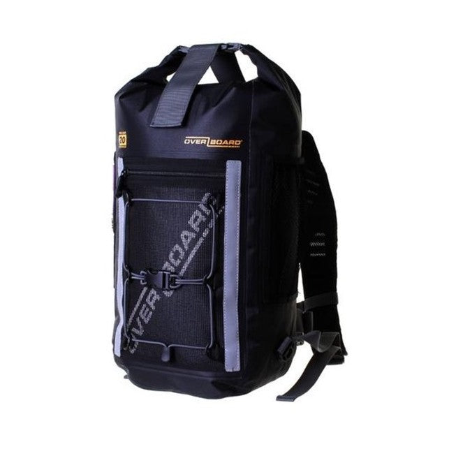Pro-Light Waterproof Backpack Black, 20L, Overboard.