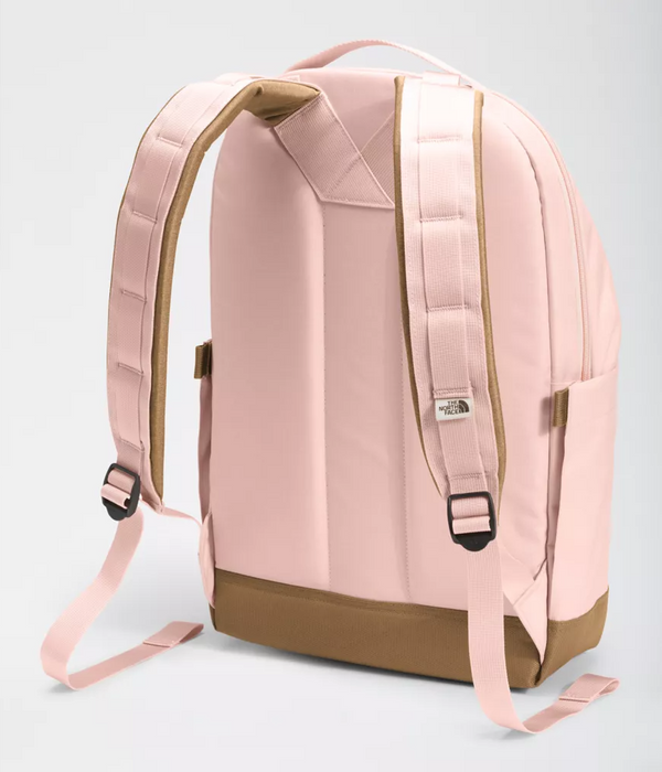 THE NORTH FACE® TNF DAYPACK EVENING SAND PINK DARK HEATHER/UTILITY BROWN/VINTAGE WHITE