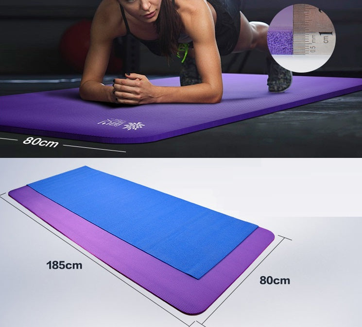 (Get a Quote) Customised High Density Slip Resistant NBR Yoga Mat