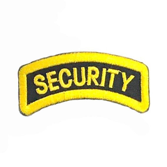 SECURITY Curve Tag, Yellow