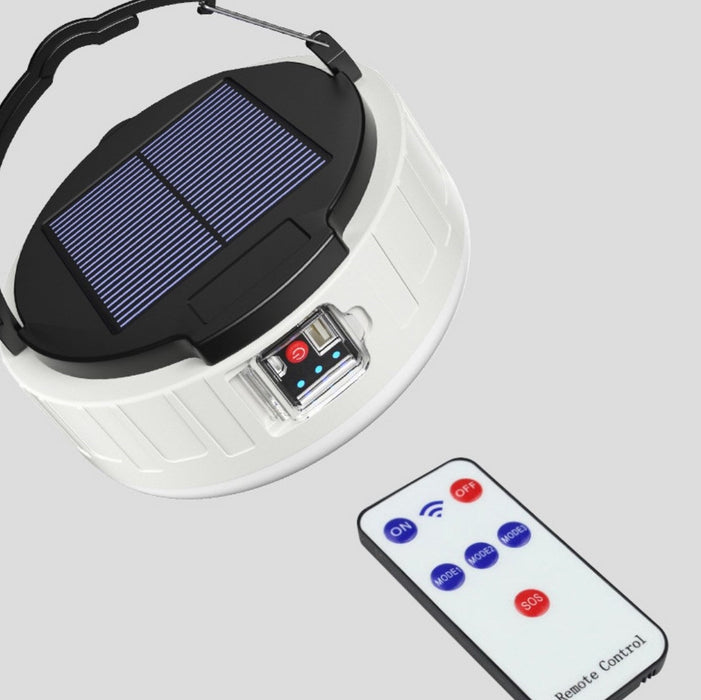 Solar Charging Remote Control Travel Lamp