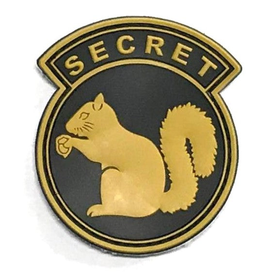 SECRET Squirrel Patch, Khaki