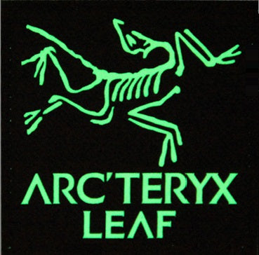 ARC'TERYX LEAF Camouflage Glow-in-the-dark Embroidery Patch