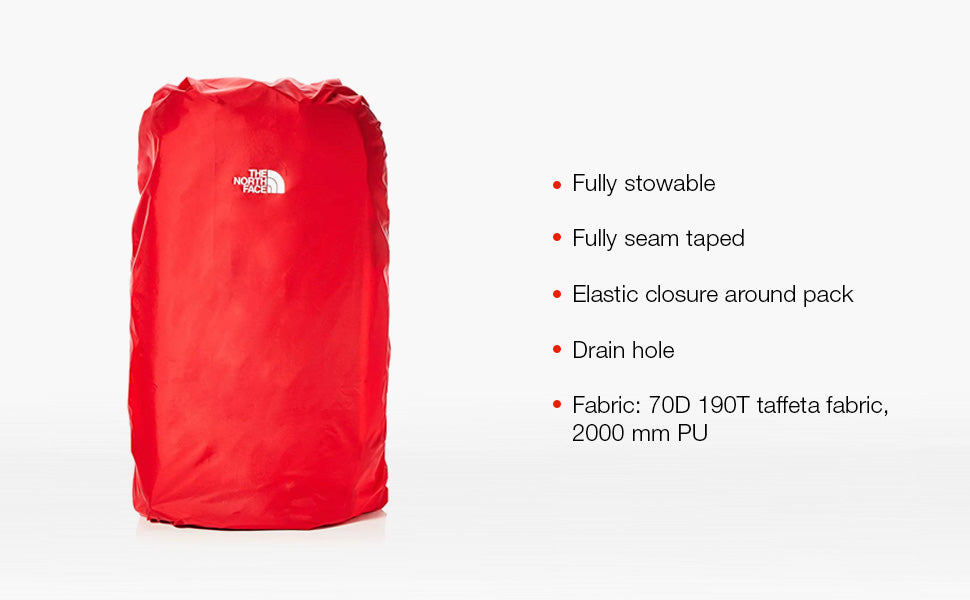 THE NORTH FACE® TNF PACK RAIN COVER TNF RED