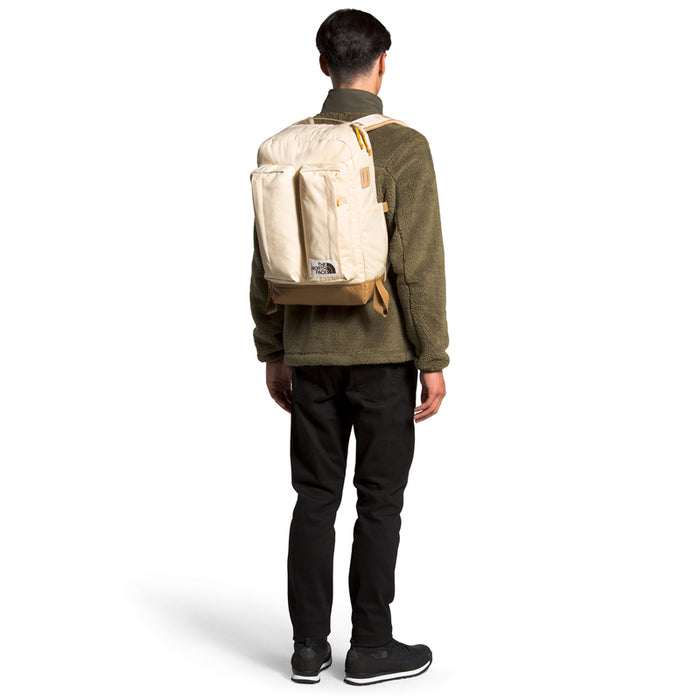 north face backpack crevase THE NORTH FACE® TNF CREVASSE BLEACHED SAND DARK/UTILITY BROWN