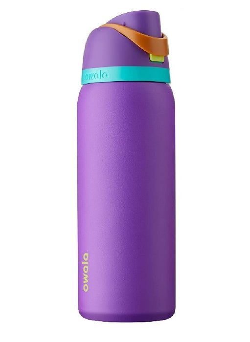 Owala Flip Insulated Stainless-Steel Water Bottle with Straw and Locking  Lid, 32-Ounce, Hint of Grape