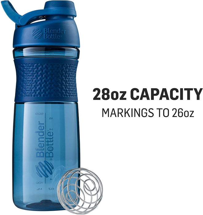 BlenderBottle SportMixer Twist Cap Full-Color Navy