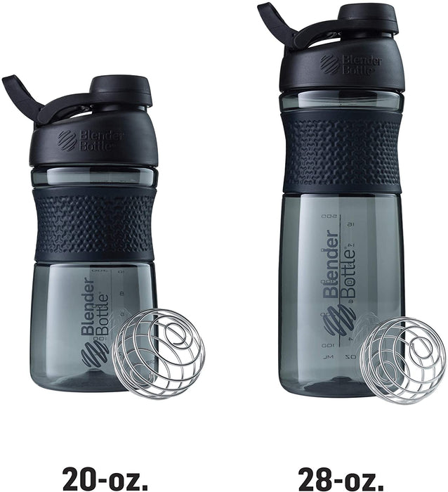 BlenderBottle SportMixer  - Twist Cap - 20-oz. - Full-Color Black