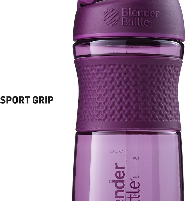 BlenderBottle SportMixer  - Twist Cap - 20-oz. - Full-Color Plum