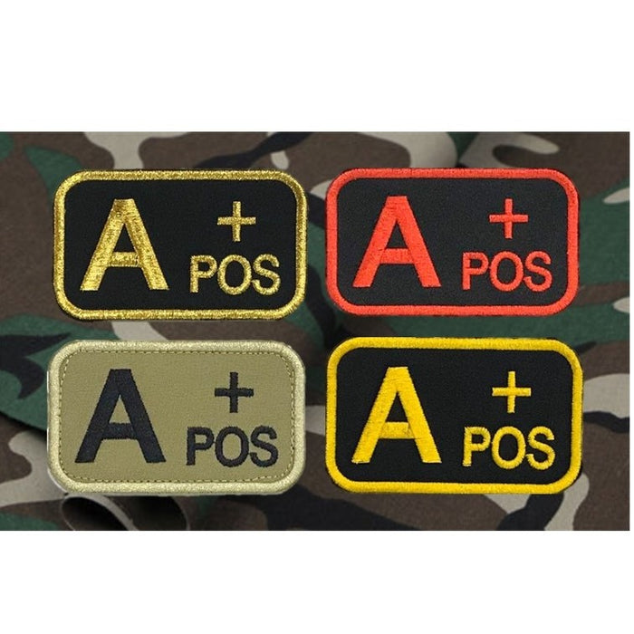 A+ POS Blood Group Patch