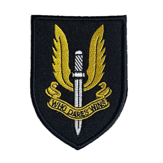 SAS Velcro Patch black — G MILITARY