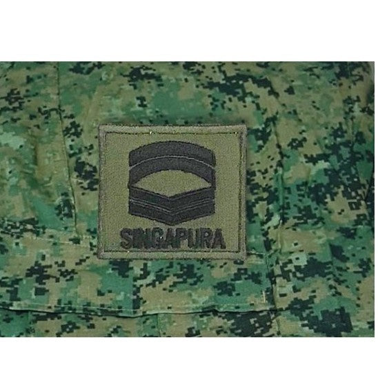 CFC Mini Rank , Velcro Patch, OD Green — G MILITARY