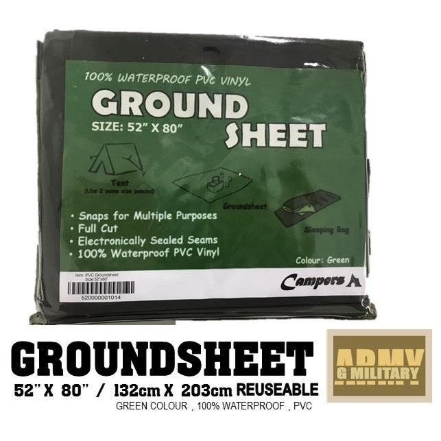 Groundsheet, Army green,