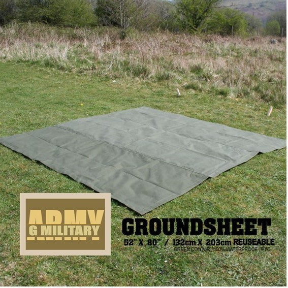 Groundsheet, Army green,