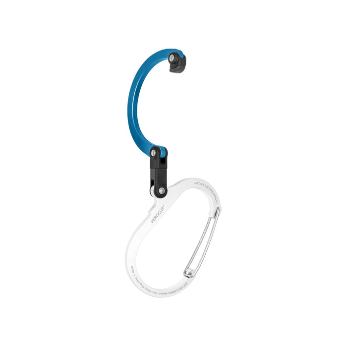 HEROCLIP CARABINER LARGE - BLUE STEEL