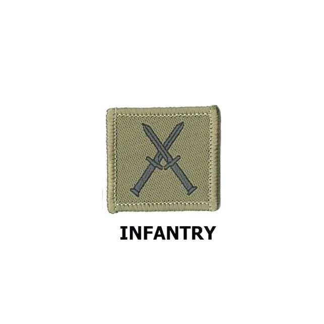 INFANTRY COLLAR Army No.4 Badge