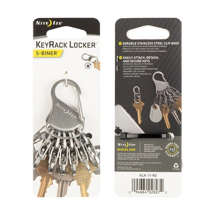 Niteize KeyRack Locker Steel - S-Biner