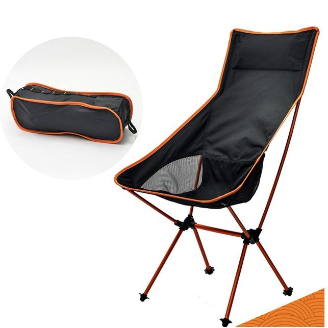 ½ Moon Foldable Chair, Orange