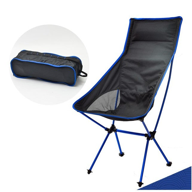 ½ Moon Foldable Chair, Deep Sea Blue