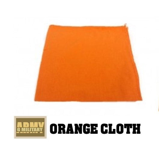 Orange cloth