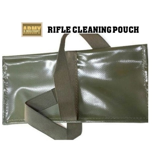 Rifle cleaning pouch