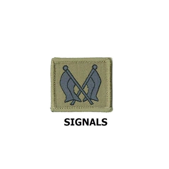 SIGNAL COLLAR Army No.4 Badge