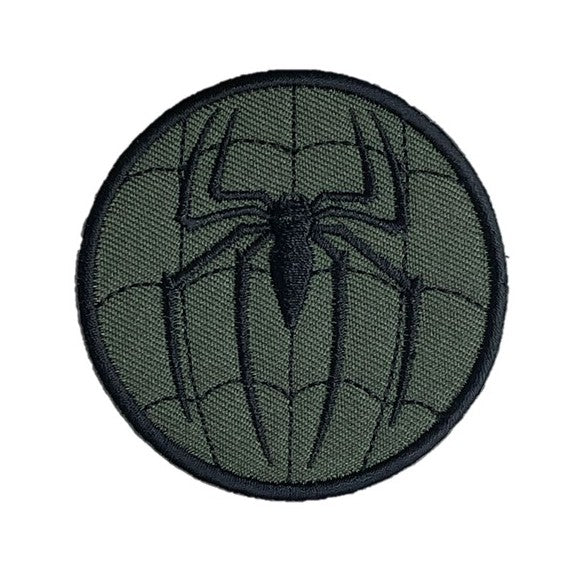 Spider Web Velcro Patch OD Green