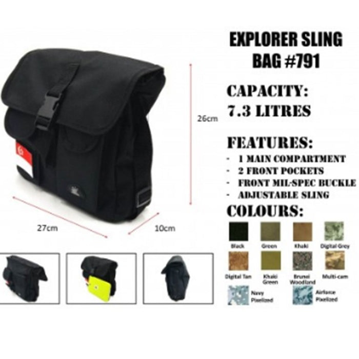 Explorer Slingbag , Brunei Woodland.