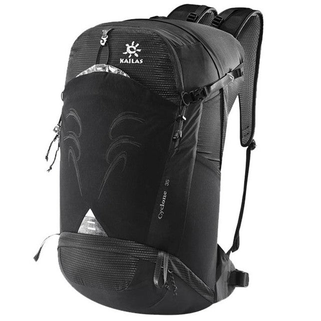 Cyclone II 35L Lightweight Trekking Backpack , Black — G MILITARY