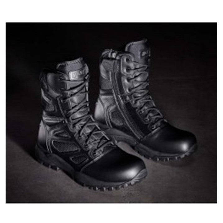 MAGNUM SPIDER X, SIDE-ZIP, BLACK, WIDE — G MILITARY