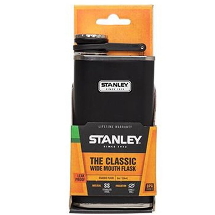 Stanley Classic Flask 8oz 236ml , Matte Black
