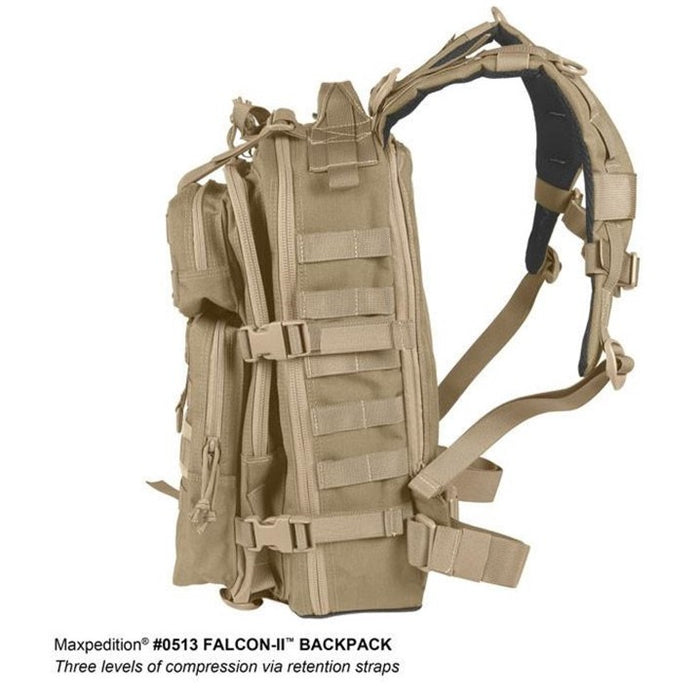 Backpack Falcon 2 FALCON-II BACKPACK 23L , Khaki — G MILITARY