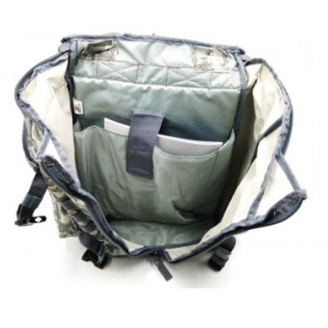 Xcursion Triple-Zip Backpack , Khaki