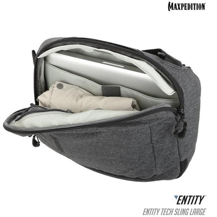 ENTITY™ TECH SLING BAG (LARGE) 10L , Charcoal