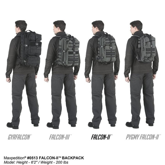 Backpack Falcon 2 FALCON-II BACKPACK 23L , Black — G MILITARY