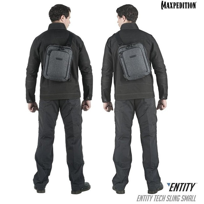 ENTITY™ TECH SLING BAG (SMALL) 7L , Charcoal