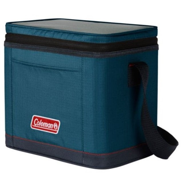 9-Can Portable Soft Cooler, Space Blue.