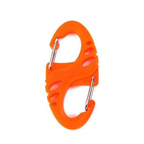 Plastic Steel Lightweight Hollow S-shaped , Orange