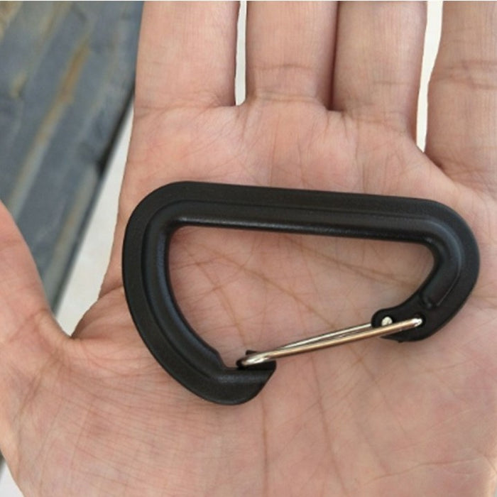 Outdoor camping multi-function keychain D-shaped